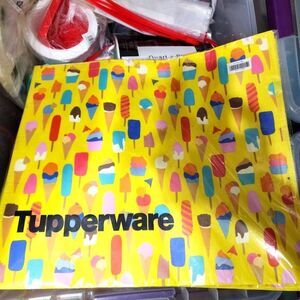 Tupperware Summer Ice Cream Tote Bag BRAND NEW